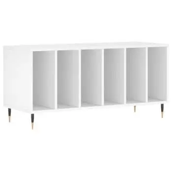 vidaXL Skříňka na LP desky bílá 100 x 38 x 48 cm kompozitní dřevo - 11461.831740