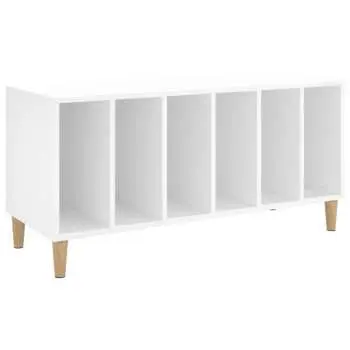 vidaXL Skříňka na LP desky bílá 100 x 38 x 48 cm kompozitní dřevo - 11461.831973