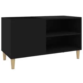 vidaXL Skříňka na LP desky černá 84,5 x 38 x 48 cm kompozitní dřevo - 11461.831942