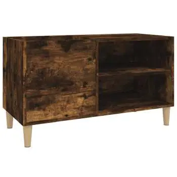 vidaXL Skříňka na LP desky kouřový dub 84,5x38x48 cm kompozitní dřevo - 11461.831946
