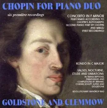 CD Goldstone And Clemmow: Chopin for Piano Duo
