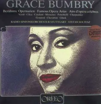 LP Grace Bumbry: Grace Bumbry Singt Berühmte Arien