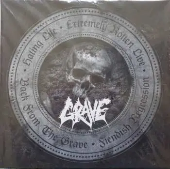 5LP/Box Set Grave: Hating Life • Extremely Rotten Live • Back From The Grave • Fiendish Regression CLR | LTD | NUM