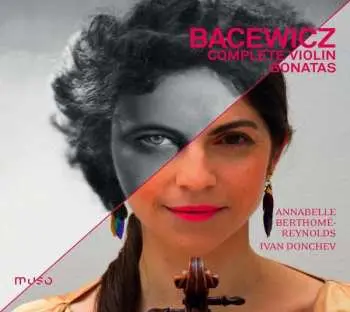 2CD Grażyna Bacewicz: Sonaten Für Violine & Klavier Nr.1-5