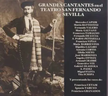 CD Great Singers At Teatro San Fernando / Various: Great Singers At Teatro San Fernando / Various