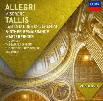 CD Gregorio Allegri: Miserere / Lamentations Of Jeremiah & Other Renaissance Masterpieces