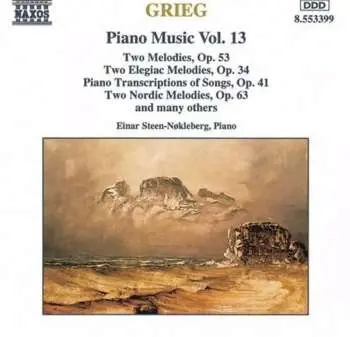 CD Edvard Grieg: Piano Music Vol. 13