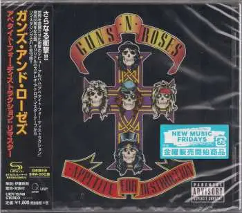 CD Guns N' Roses: Appetite For Destruction
