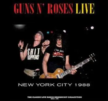 Guns N Roses: Live In New York City 1988 (Yellow) LP