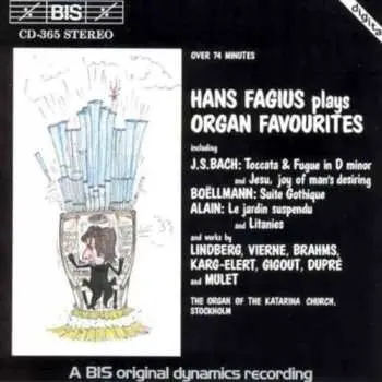 CD Hans Fagius: Hans Fagius Plays Organ Favourites