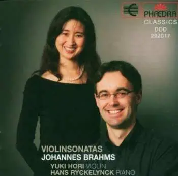 CD Hans Ryckelynck Yuki Hori: Johannes Brahms: Violinsonatas