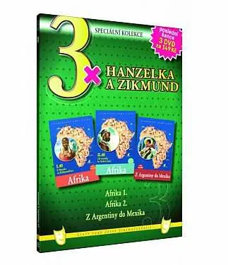 DVD Hanzelka A Zikmund : Afrika 1 + 2 + Z Argentiny Do Mexika: Hanzelka A Zikmund : Afrika 1 + 2 + Z Argentiny Do Mexika