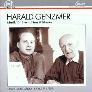 CD Harald Genzmer: Musik Für Blechbläser & Klavier