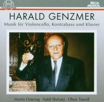 CD Harald Genzmer: Sonaten Für Cello & Klavier Nr.1 & 2