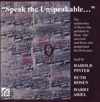 CD Harold Pinter: Speak The Unspeakable