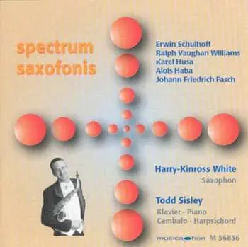 CD Harry Kinross White: Spectrum Saxofonis