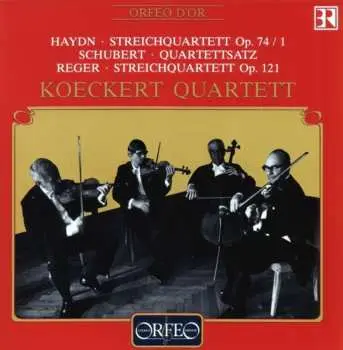 CD Joseph Haydn: Streichquartett Op. 74/1 / Quartetsatz / Streichquartett Op. 121