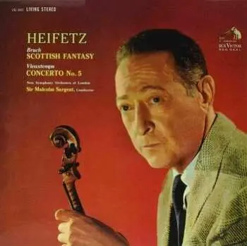 LP Jascha Heifetz: Scottish Fantasy · Concerto No. 5 LTD