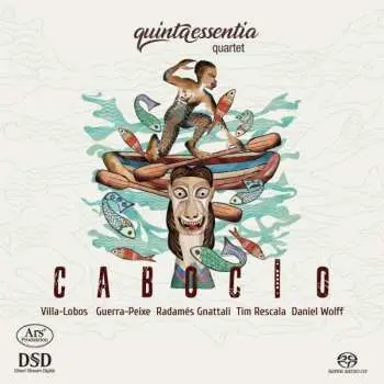 SACD Heitor Villa-Lobos: Quintaessentia Quartet - Caboclo