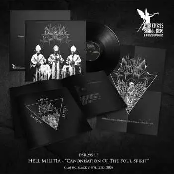 LP Hell Militia: Canonisation Of The Fool Spirit (black Vinyl)