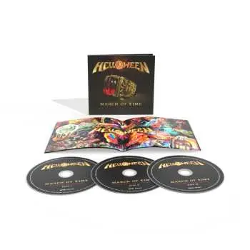3CD Helloween: March Of Time (The Best Of 40 Years) DIGI