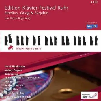 3CD Henri Sigfridsson: Edition Klavier-Festival Ruhr • Sibelius, Grieg & Skrjabin