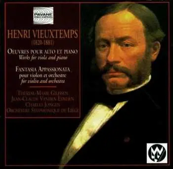 CD Henri Vieuxtemps: Oeuvres pour Alto et Piano / Fantasia Appassionata