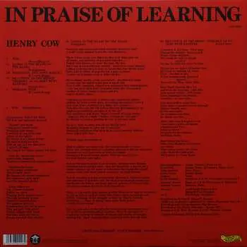 LP Henry Cow: In Praise Of Learning