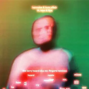 LP Hercules & Love Affair: Crossed Lines (The Larry Heard Aka Mr. Fingers Remixes) CLR