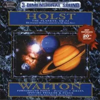 CD Gustav Holst: The Planets, Op. 32 / Portsmouth Point - Overture / Siesta / Spitfire Prelude And Fugue