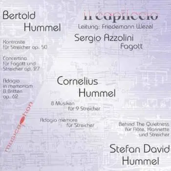 CD Hummel / Azzolini / Ensemble Il Capriccio / Wezel: Concertino For Bassoon & Strings