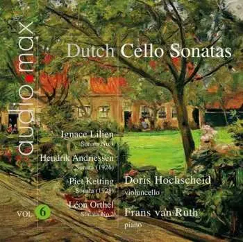 CD Doris Hochscheid: Dutch Sonatas For Violoncello And Piano Vol. 6