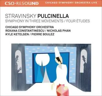 CD Igor Stravinsky: Pulcinella / Symphony In Three Movements / Four Etudes