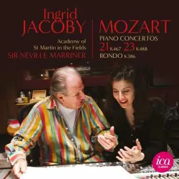 CD Ingrid Jacoby: Piano Concertos 21 K467, 23 K488, Rondo K386
