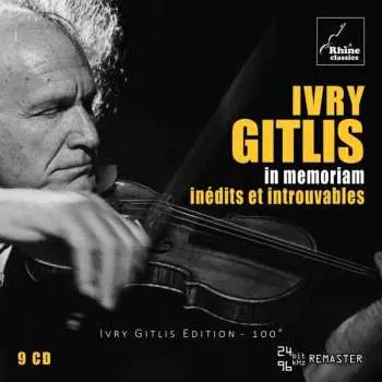 9CD/Box Set Ivry Gitlis: In Memoriam / Inédits Et Introuvables