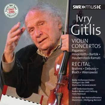 2CD Ivry Gitlis: Violin Concertos / Recital