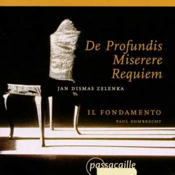 CD Jan Dismas Zelenka: De Profundis - Miserere - Requiem