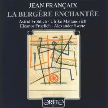 CD Jean Françaix: Kammermusik Für Flöte "la Bergère Enchantée"
