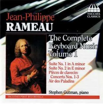CD Jean-Philippe Rameau: Sämtliche Klavierwerke Vol.1