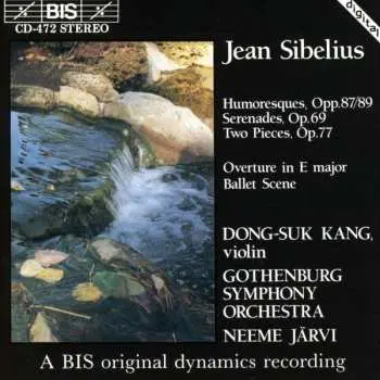 CD Jean Sibelius: Concert Pieces For Violin & Orchestra (Six Humoresques, Op.87 & 89)