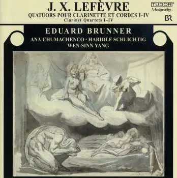 CD Jean Xavier Lefèvre: Klarinettenquartette Nr.1-4