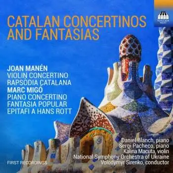 CD Joan Manen: Catalan Concertinos And Fantasias