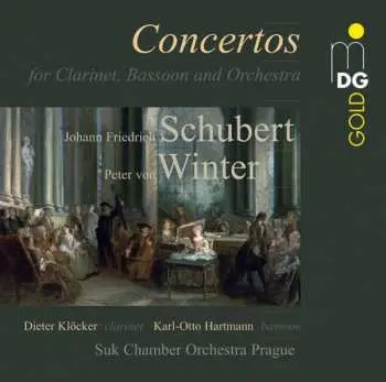 CD Johann Friedrich Schubert: Dieter Klöcker & Karl-otto Hartmann - Concertos