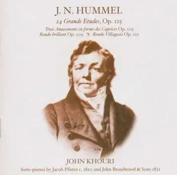 CD Johann Nepomuk Hummel: Etüden Op.125 Nr.1-24