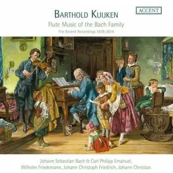 8CD Johann Sebastian Bach: Barthold Kuijken - Flute Music Of The Bach Family