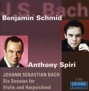 2CD Johann Sebastian Bach: Six Sonatas For Violin & Harpsichord