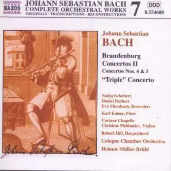 CD Johann Sebastian Bach: Brandenburg Concertos II