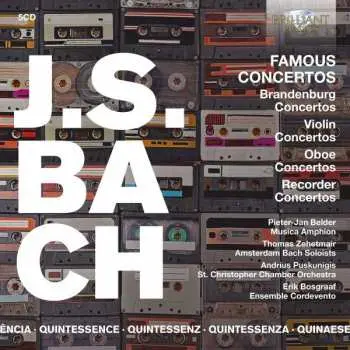5CD Johann Sebastian Bach: Brandenburgische Konzerte Nr.1-6