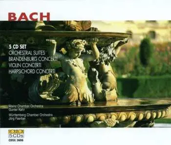 5CD Johann Sebastian Bach: Complete Concerti, Orchestral Suites
