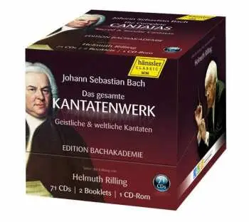 72CD/Box Set Johann Sebastian Bach: Das Gesamte Kantatenwerk - The Complete Cantatas